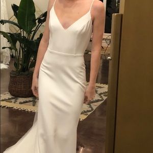 Brand new never worn custom made wedding dress